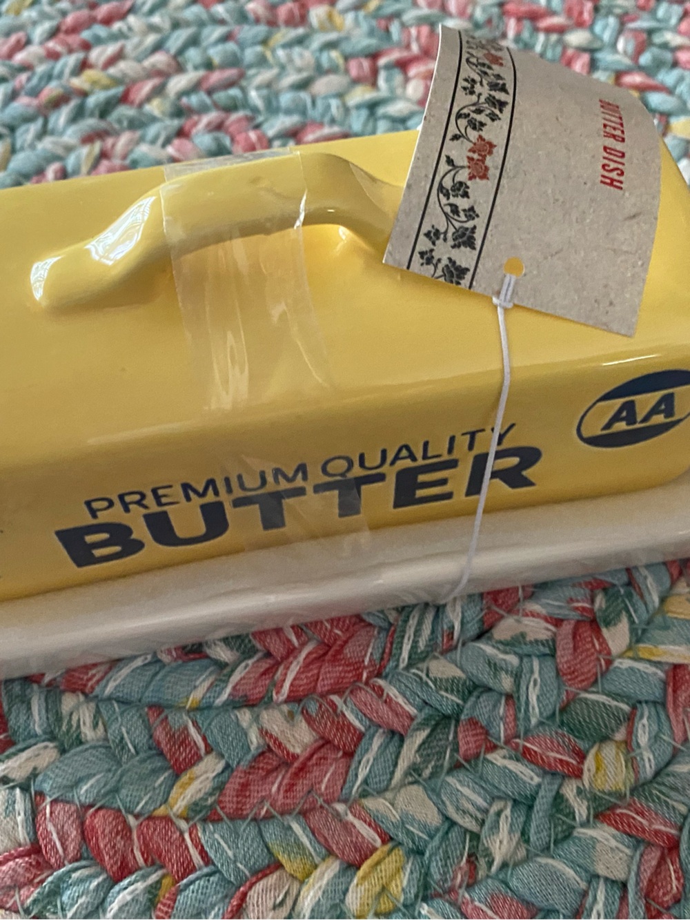 Cracker Barrel Butter Dish NWT - Picture 5 of 5